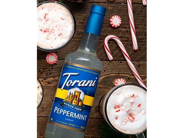 Torani Sugar Free Peppermint Syrup 25.4oz