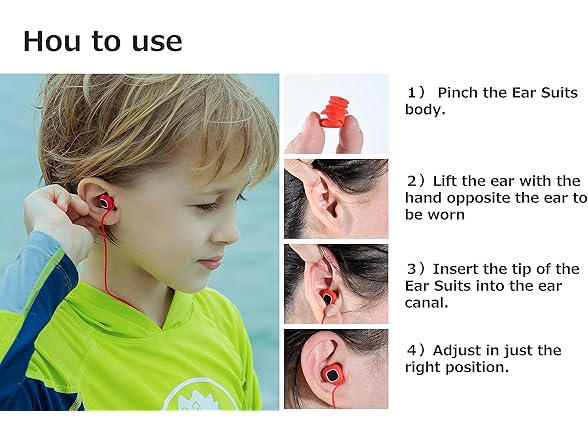 [ EARSUITS Mini ] Waterproof Ear Plugs