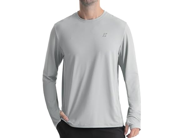 Mens UPF 50+ Rash Guard Swim Shirts