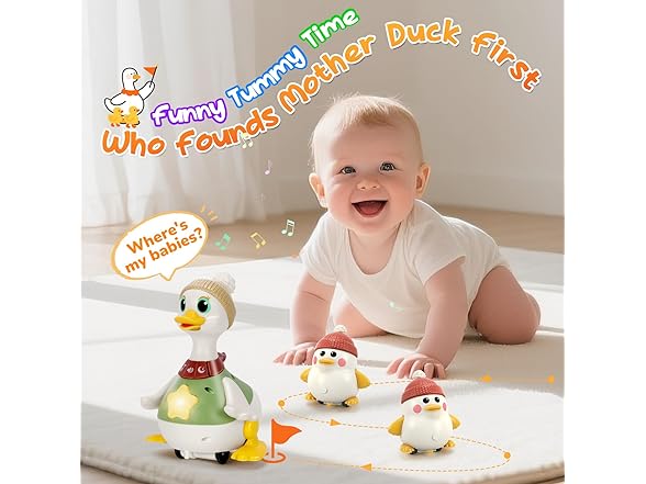 KETIEE Musical Dancing Ducks for Babies