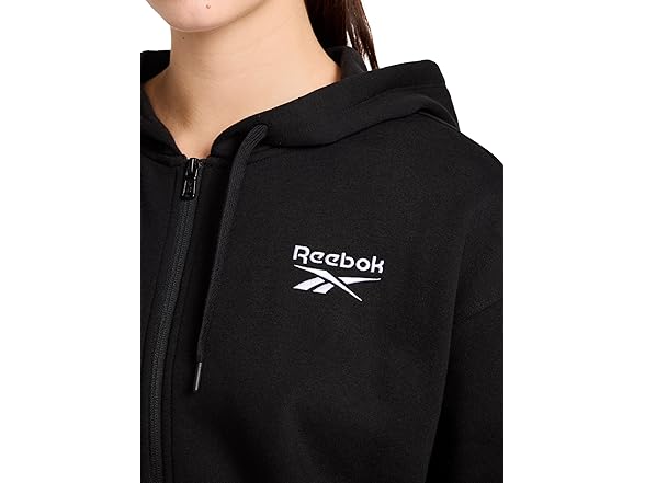 Reebok Womens Embroidery FullZip Hoodie