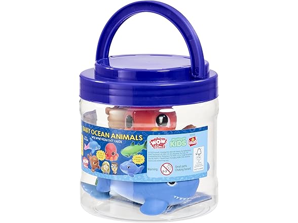 Wow in The World Soft Baby Ocean Animals Bucket