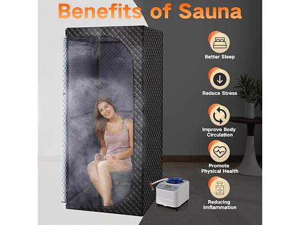 Portable Sauna, Steam Sauna