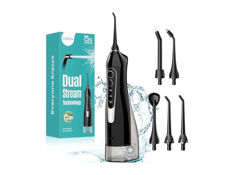 COSLUS Water Dental Flosser Teeth Pick