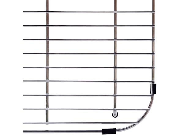 Franke Sink Protection Grid in Stainless Steel with Rear Drain