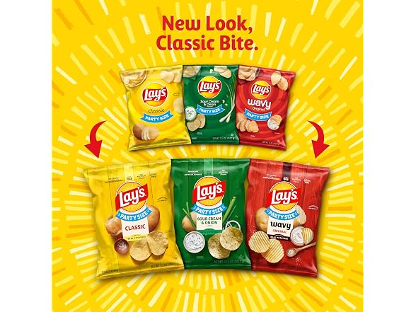 Lay's Potato Chips Variety, 1 oz Bags, (21 Pk)