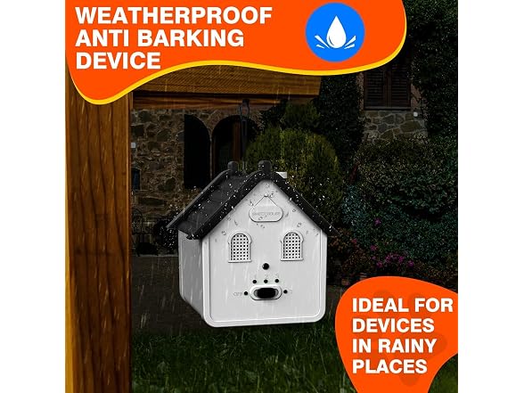 Anti Barking Device, 2 in 1 Ultrasonic Dog B