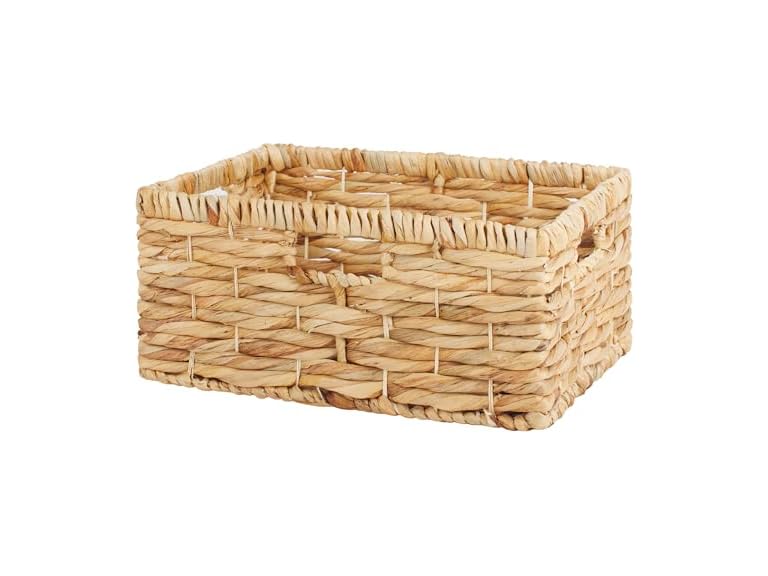 Set of 2 Wicker Basket With Handles