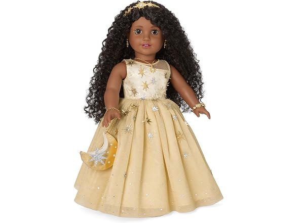 American Girl 2025 Glimmering Gold Holiday Collector Doll