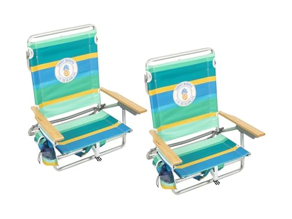 Tommy Bahama 5-Position Chairs 2-Pack