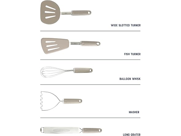 Oster Newcrest 5-Piece Kitchen Utensil Set