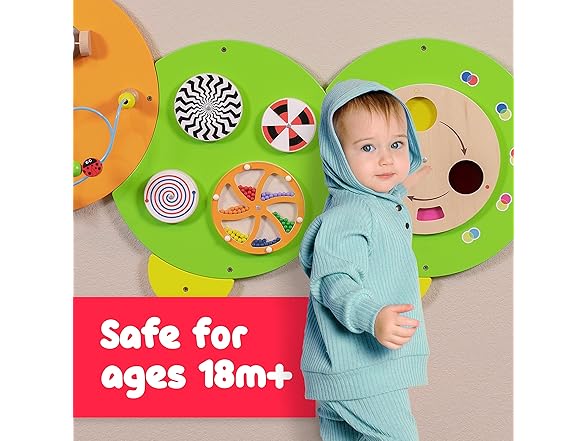 SPARK & WOW Caterpillar Activity Wall Panels