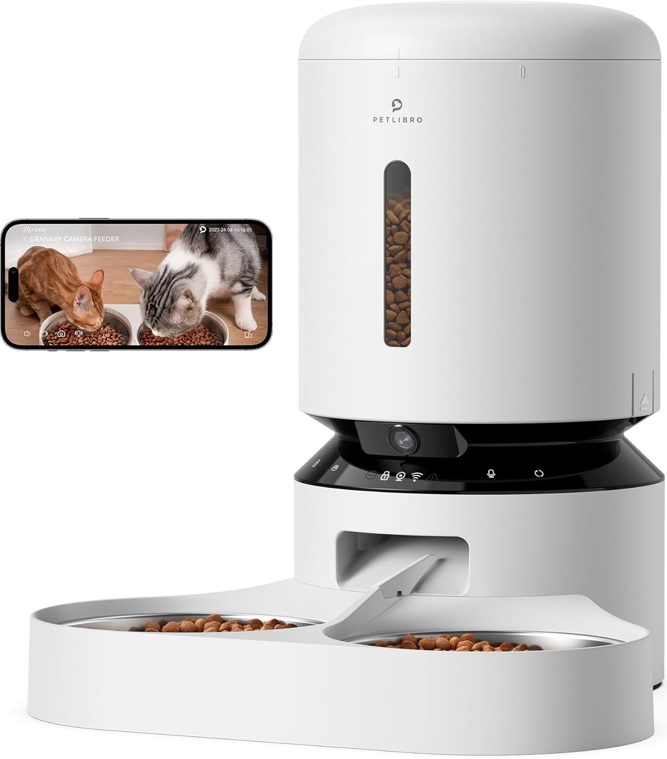 PETLIBRO Automatic Cat Feeder with Camera for Two Cats - Gallery 12