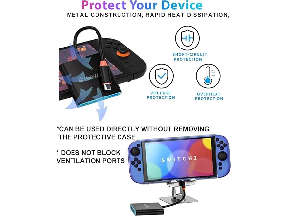 Switch 2 Portable Dock & Stand Kit