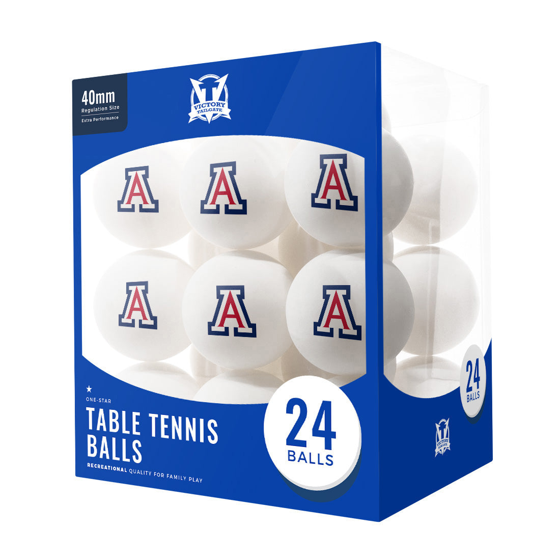 College Team Ping Pong Balls 24-Pack - Gallery 34