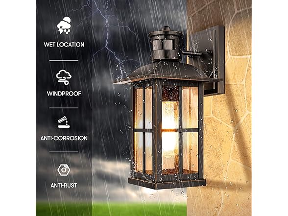 VerRon Motion Sensor Outdoor Light