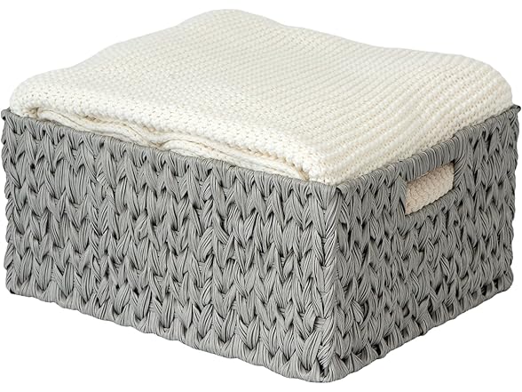 Sukkiri Homu Waterproof Storage Basket Grey