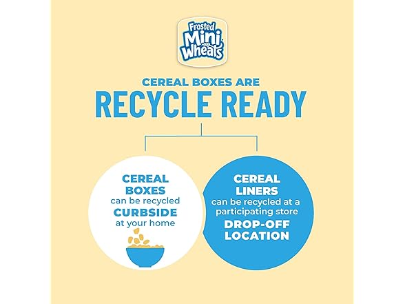 Kelloggs Frosted Mini-Wheats Breakfast Cereal