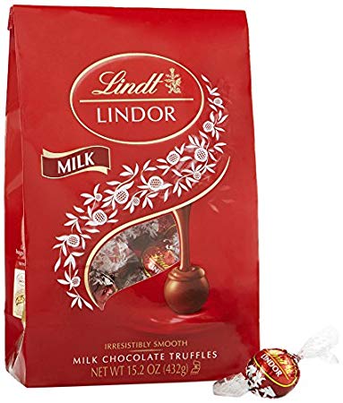 Lindt LINDOR Milk Choc Truffles 15.2oz - Gallery 3