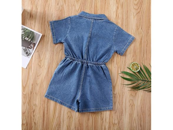 Ma&baby (5-6 Years) Toddler Baby Girl Coverall