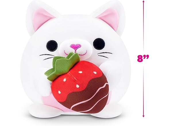 Snackles Valentine’s Edition 8-Inch Plush Toy