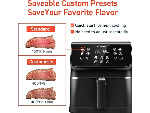 COSORI Air Fryer Pro II 5.8QT
