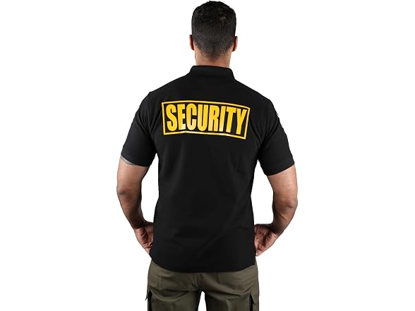 First Class Poly Cotton Security Polo