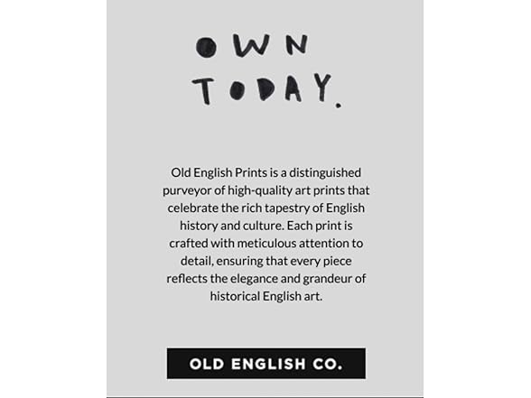 Old English Co. Funny Anniversary Card