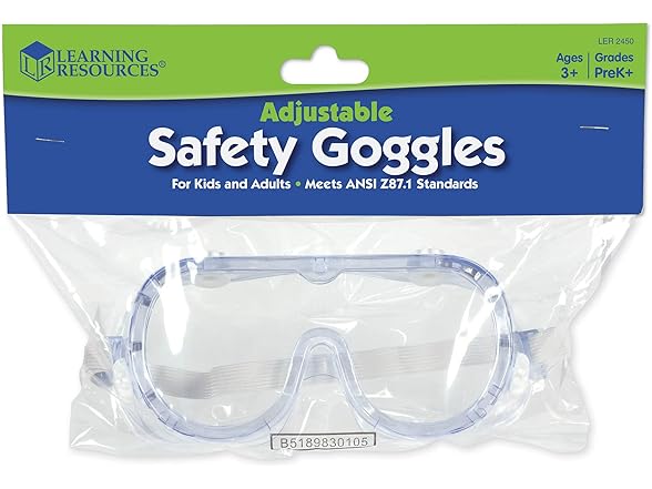 Learning Resources Clear Safety Goggles