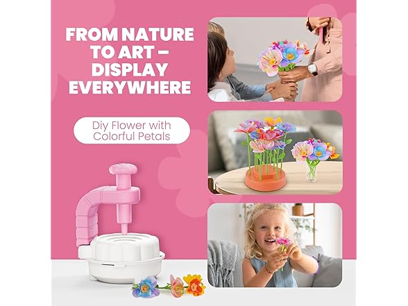 windpaint Fabric Flower Bouquets Toy