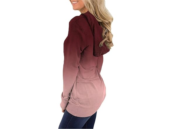 Modarani Women (L) Tie Sweatshirt Hoodies Tops