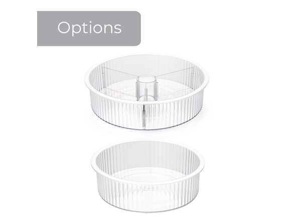 Smart Design Fluted Lazy Susan Turntable