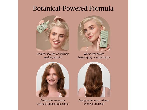 Kitsch Root Hair Texture Spray – Lightweight Hair