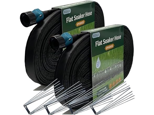 Secbulk 2025 Flat Soaker Hose - Various Sizes