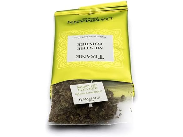 DAMMANN FRERES - HERBAL Tea PEPPERMINT - 24 wrapped cr
