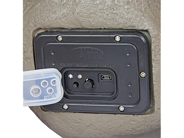 (PAIR) Alpine Corporation Solar Rock Speakers
