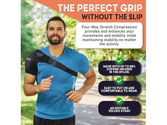 Copper Joe Recovery Shoulder Brace