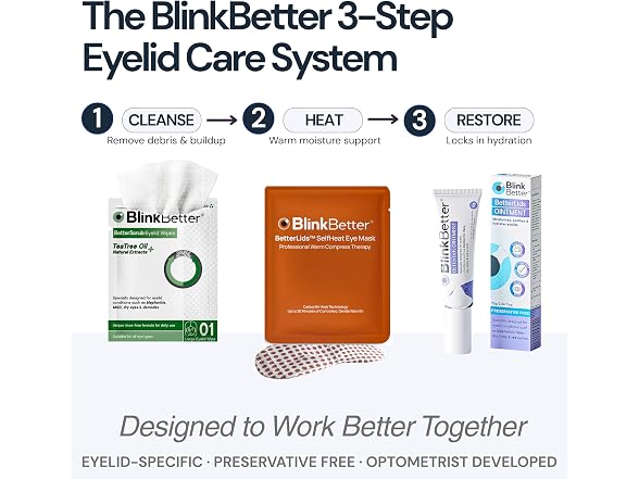 BlinkBetter BetterLids Eyelid Ointment Dry Itchy