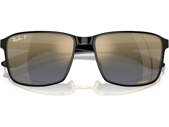 Ray-Ban RB3721ch Chromance Square Sunglasses