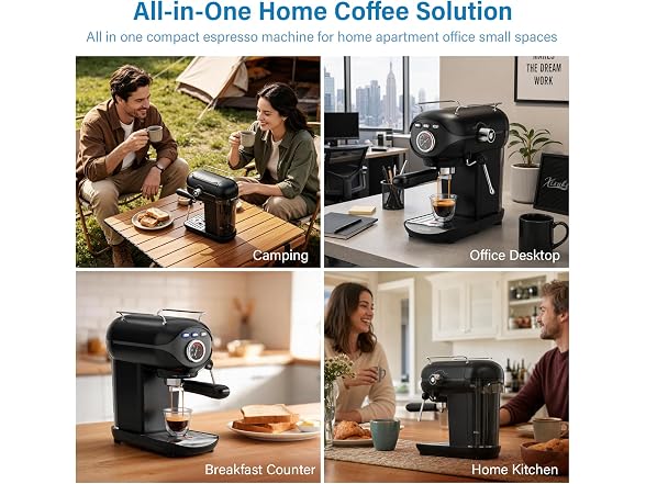 XIXUBX Espresso Machine | EM700-BL