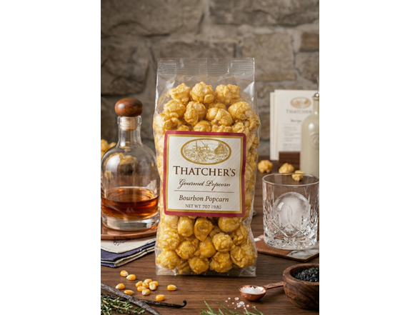(12pk) Thatcher's Gourmet Bourbon Popcorn