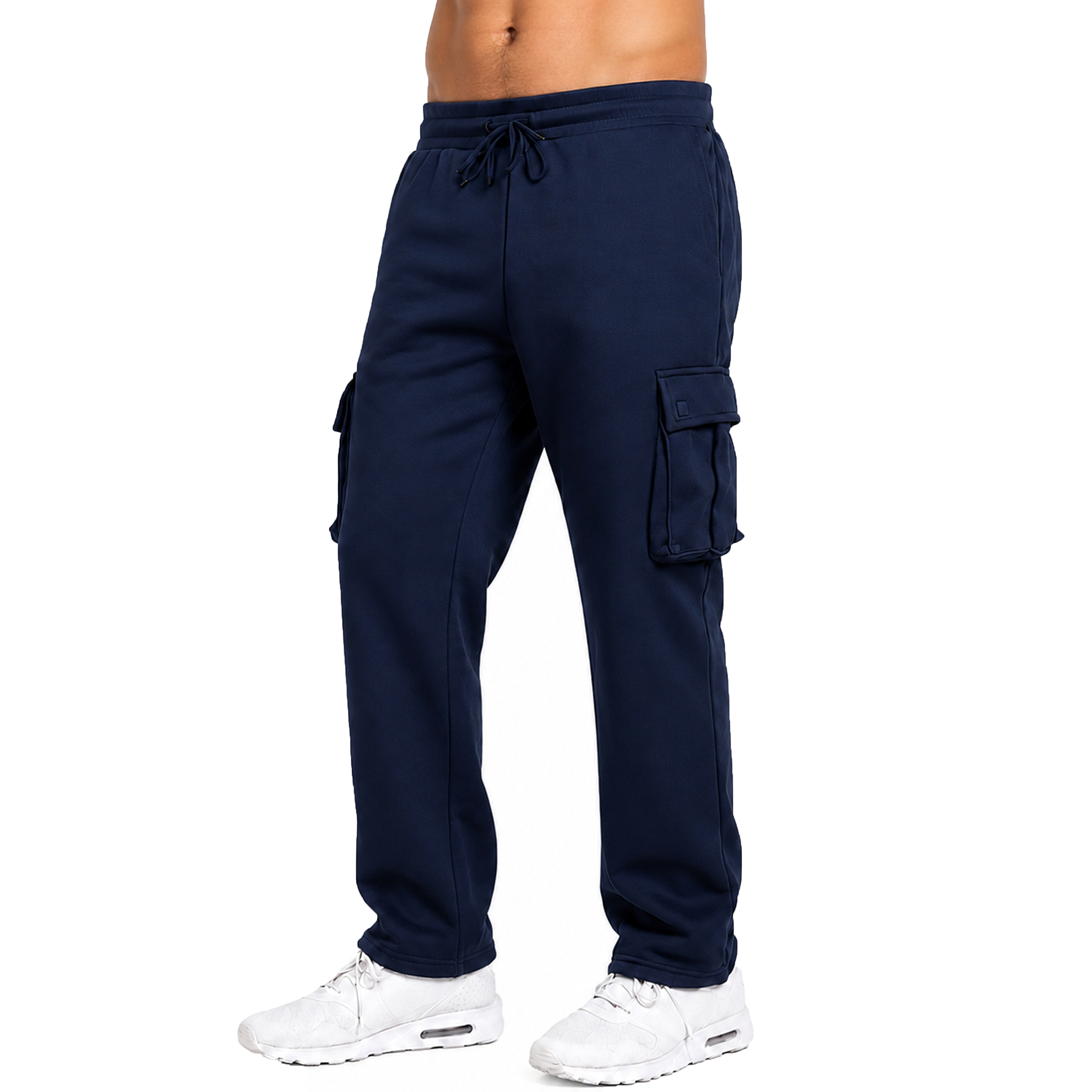 3Pk Mens Open Bottom Fleece Sweatpants - Gallery 29