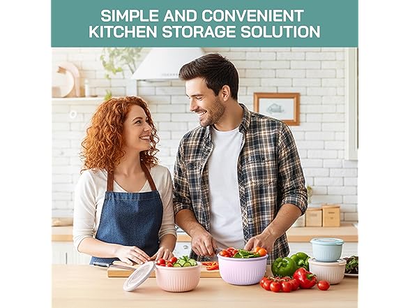 Stackable Round Nesting Bowls