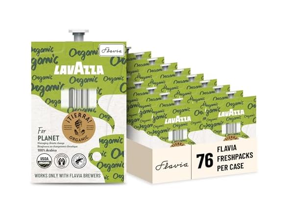 Flavia Lavazza -Tierra! Organic Coffee
