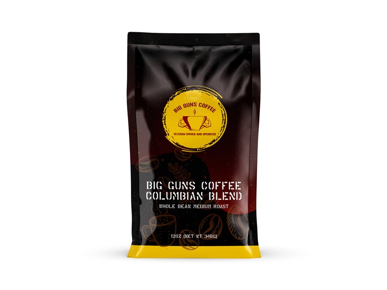 (3 Pack) Big Guns Coffee 12oz - Colombia