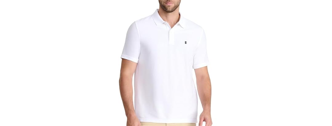 IZOD Mens Solid Advantage Polo Shirt