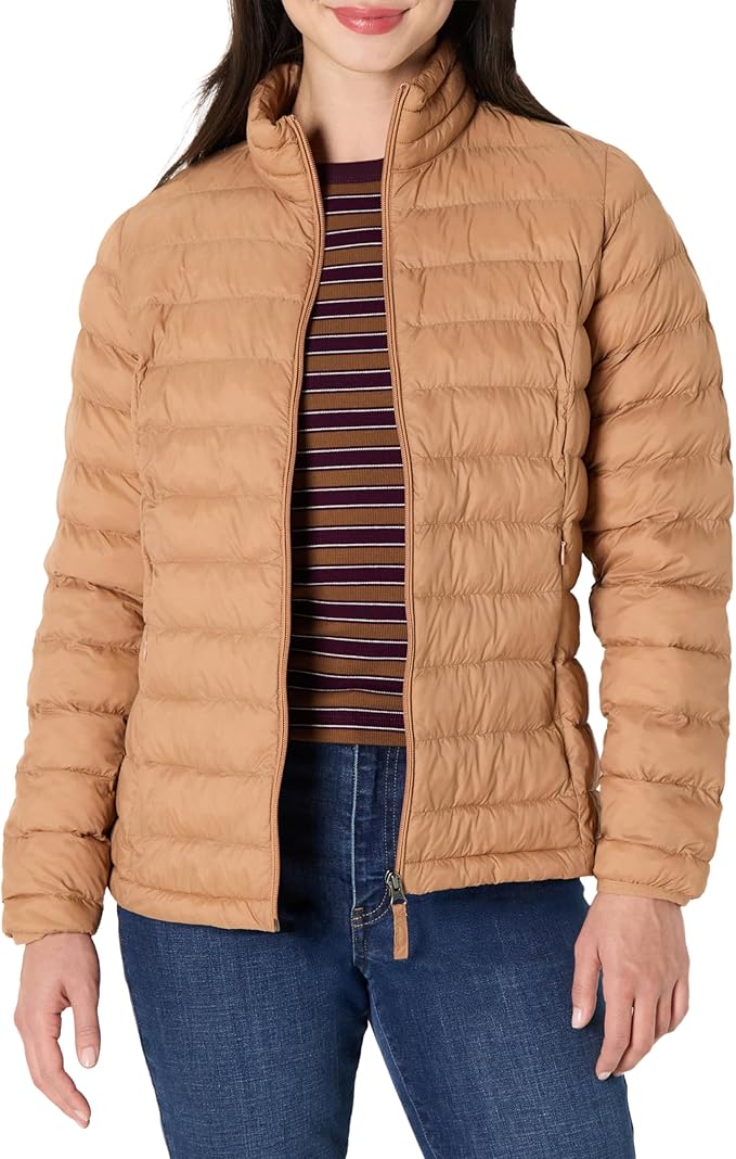 Amazon Essentials Womens Water-Resistant Puffer Jacket - Gallery 13