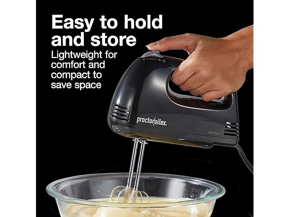 Proctor Silex 5-Speed Electric Hand Mixer
