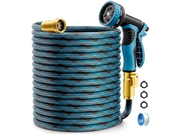 Mbtrong 100ft Blue Garden Hose