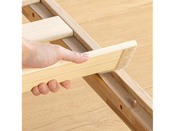 Mellow Naturalista Classic 12" Solid Wood Platform Bed